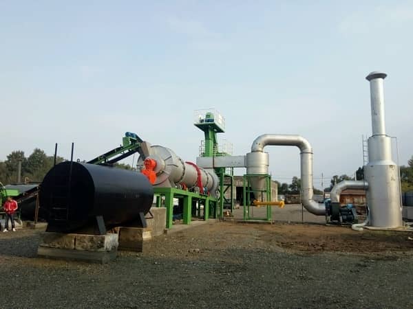 drum asphalt mixing plant